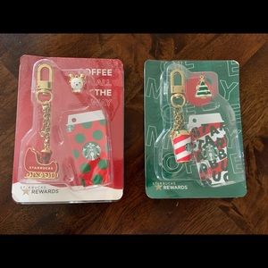 Starbucks keychain collectibles